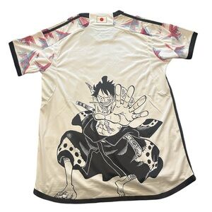 Japan special one piece kit. Monkey D luffy king of pirates soccer jersey.